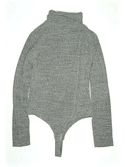 Pre-owned Madewell Bodysuit In Gray