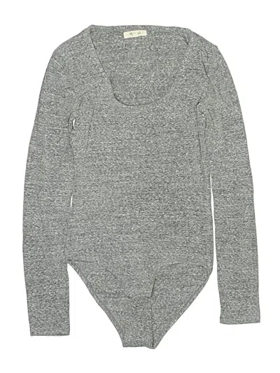 Pre-owned Madewell Bodysuit In Gray