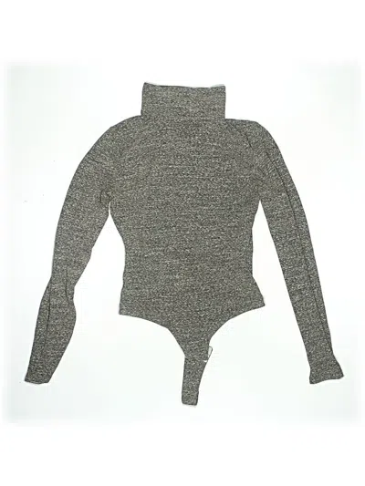 Pre-owned Madewell Bodysuit In Gray