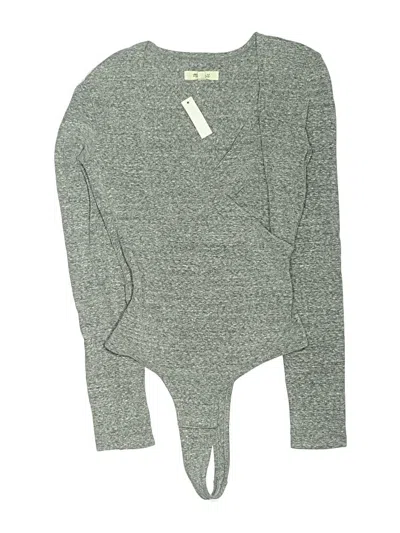 Pre-owned Madewell Bodysuit In Gray