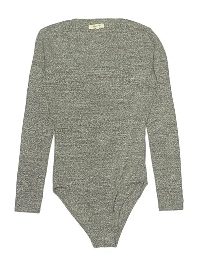 Pre-owned Madewell Bodysuit In Gray