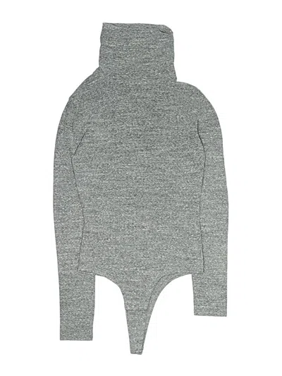 Pre-owned Madewell Bodysuit In Gray