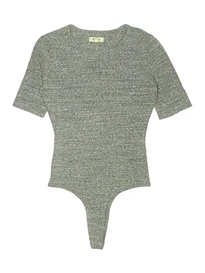 Pre-owned Madewell Bodysuit In Gray