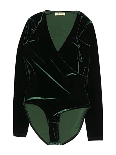 Pre-owned Madewell Bodysuit In Green