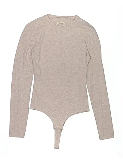 Pre-owned Madewell Bodysuit In Ivory
