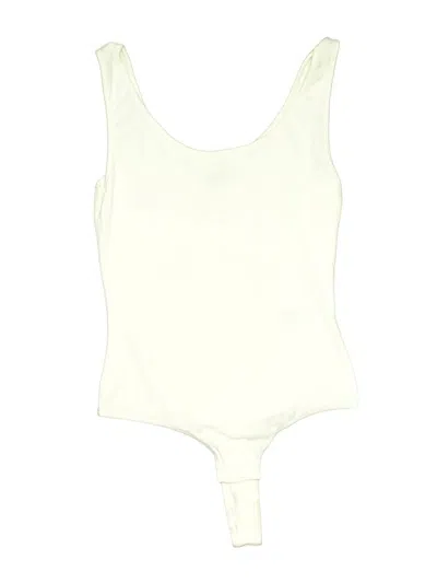 Pre-owned Madewell Bodysuit In Ivory
