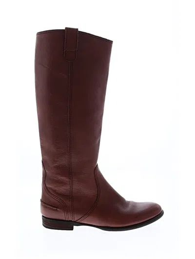 Pre-owned Madewell Boots In Brown