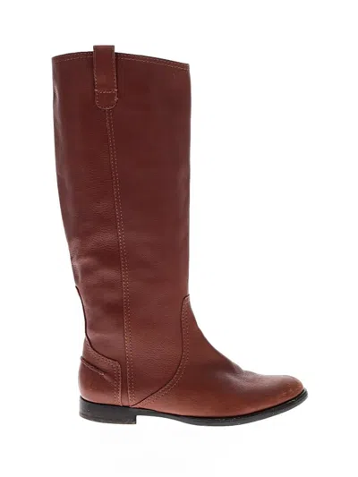 Pre-owned Madewell Boots In Brown