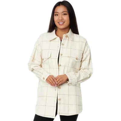 Madewell Boucle Shirt-jacket Women's Antique Cream Long Sleeve Gbo2 8 In Neutral