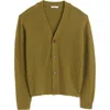 Madewell Boucl&eacute; Cardigan In Green