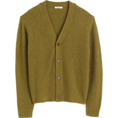 MADEWELL MADEWELL BOUCLÉ WOOL BLEND CARDIGAN