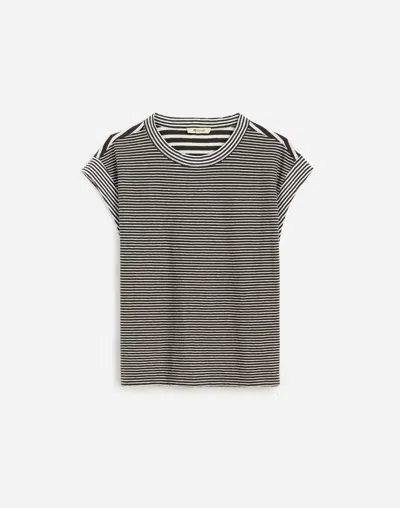 Madewell Boxy Muscle Tee In Gray