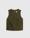 Madewell Boxy Shell Top In Green