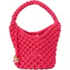 Madewell Braided Rope Pouchette In Green