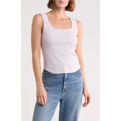 Madewell Brightside Luma Tank In Gray
