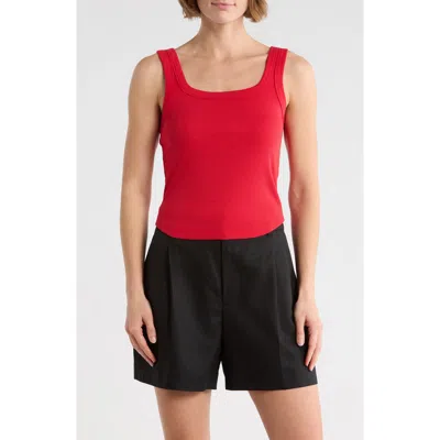 Madewell Brightside Luma Tank In Pink