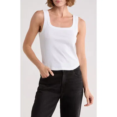 Madewell Brightside Luma Tank In White