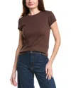 Madewell Brightside Short Sleeve Andy Tee Dark Coffee