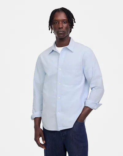 Madewell Button-up Shirt In Blue