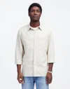 Madewell Button-up Shirt In Bleached Canvas