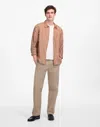Madewell Button-up Shirt In Saddle Brown