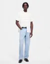 Madewell Button-up Short-sleeve Shirt In White