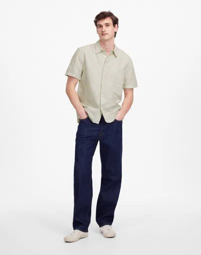 Madewell Button-up Short-sleeve Shirt In Neutral