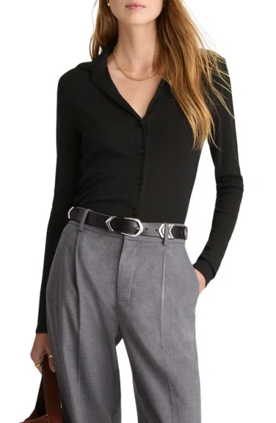 MADEWELL MADEWELL CAMP LONG SLEEVE BUTTON-UP SHIRT