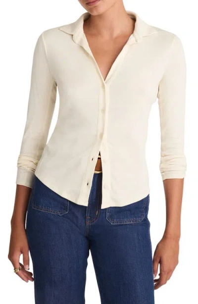 MADEWELL MADEWELL CAMP LONG SLEEVE BUTTON-UP SHIRT