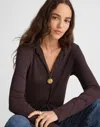 Madewell Camp Long-sleeve Top In Brown