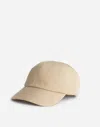 Madewell Canvas Baseball Hat In Vintage Khaki