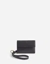 Madewell Card Case Wristlet In True Black