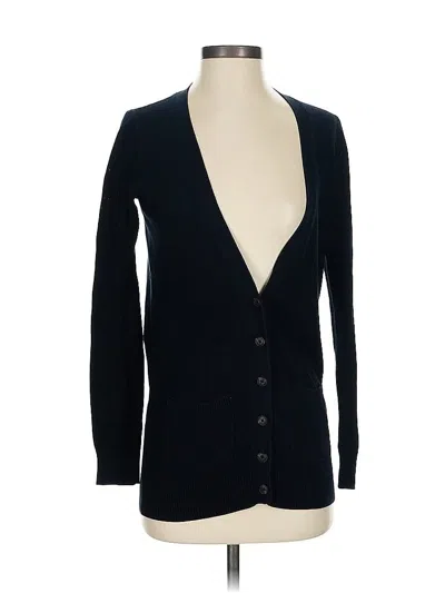 Pre-owned Madewell Cardigan Sweater In Black
