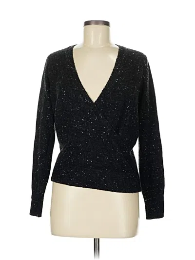 Pre-owned Madewell Cardigan Sweater In Black
