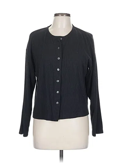 Pre-owned Madewell Cardigan Sweater In Black