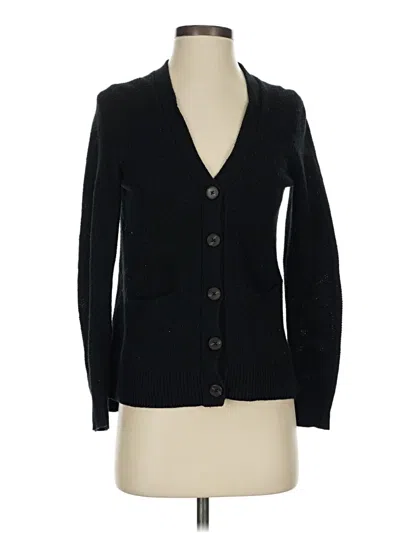 Pre-owned Madewell Cardigan Sweater In Black