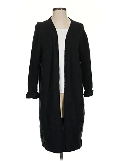 Pre-owned Madewell Cardigan Sweater In Black