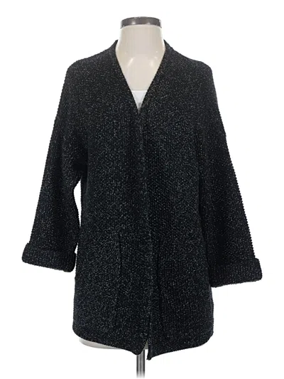 Pre-owned Madewell Cardigan Sweater In Black