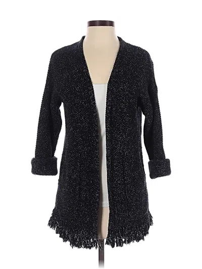 Pre-owned Madewell Cardigan Sweater In Black