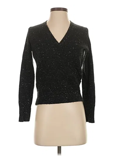 Pre-owned Madewell Cardigan Sweater In Black