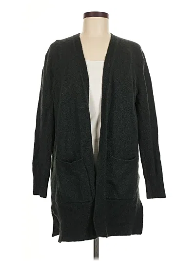 Pre-owned Madewell Cardigan Sweater In Black