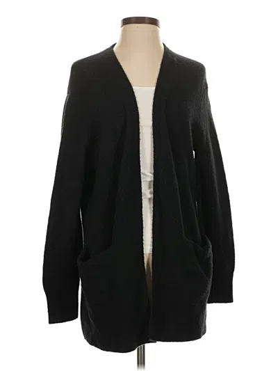 Pre-owned Madewell Cardigan Sweater In Black