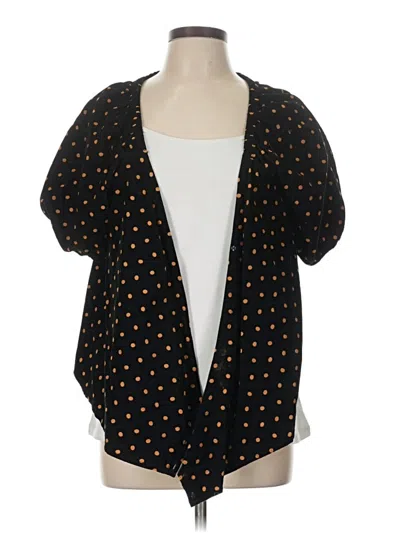 Pre-owned Madewell Cardigan Sweater In Black