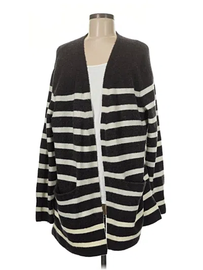 Pre-owned Madewell Cardigan Sweater In Black