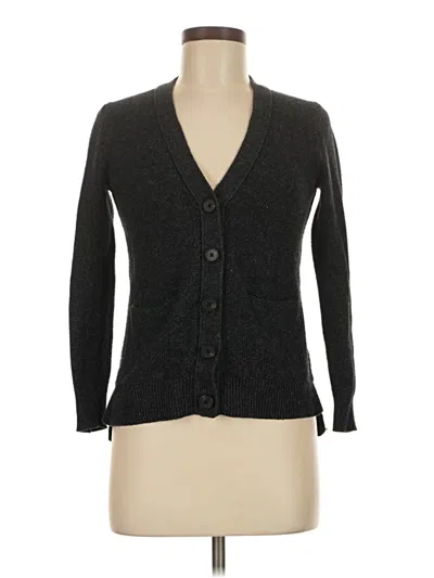 Pre-owned Madewell Cardigan Sweater In Black