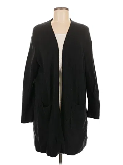Pre-owned Madewell Cardigan Sweater In Black