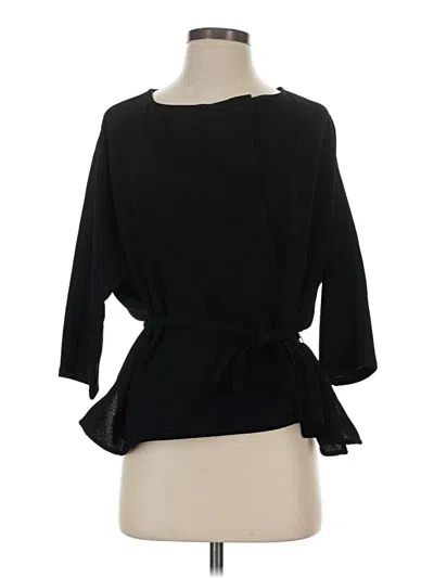 Pre-owned Madewell Cardigan Sweater In Black