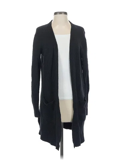 Pre-owned Madewell Cardigan Sweater In Black