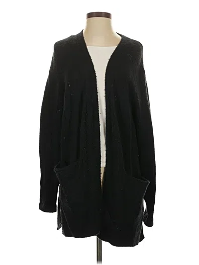 Pre-owned Madewell Cardigan Sweater In Black