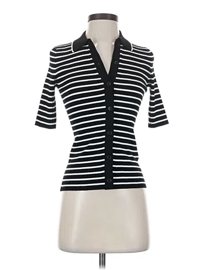 Pre-owned Madewell Cardigan Sweater In Black